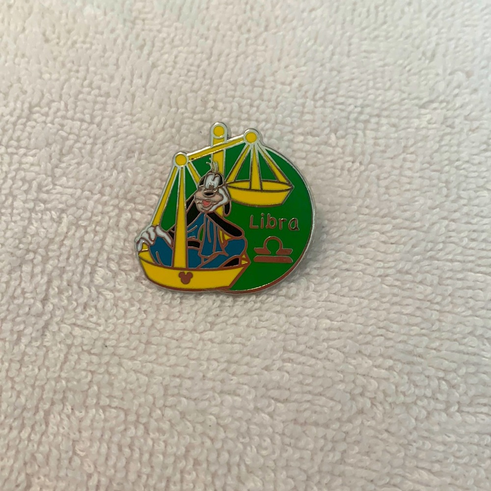 Libra Astrology Disney Pin